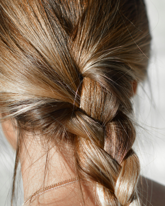 Back of woman's head