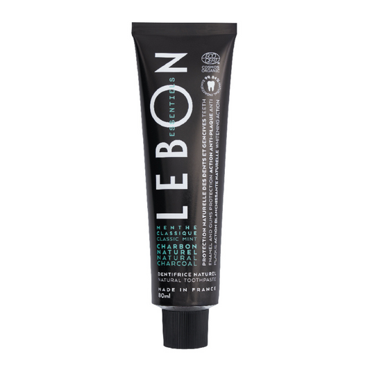 LEBON Classic Mint + Charcoal Toothpaste