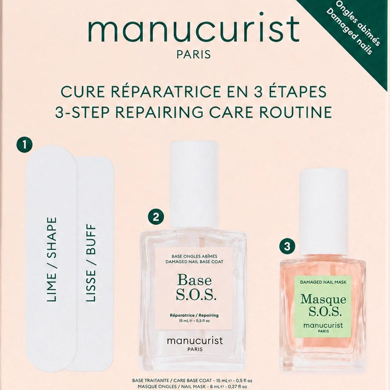 Manucurist 3-Step Repairing Care Routine