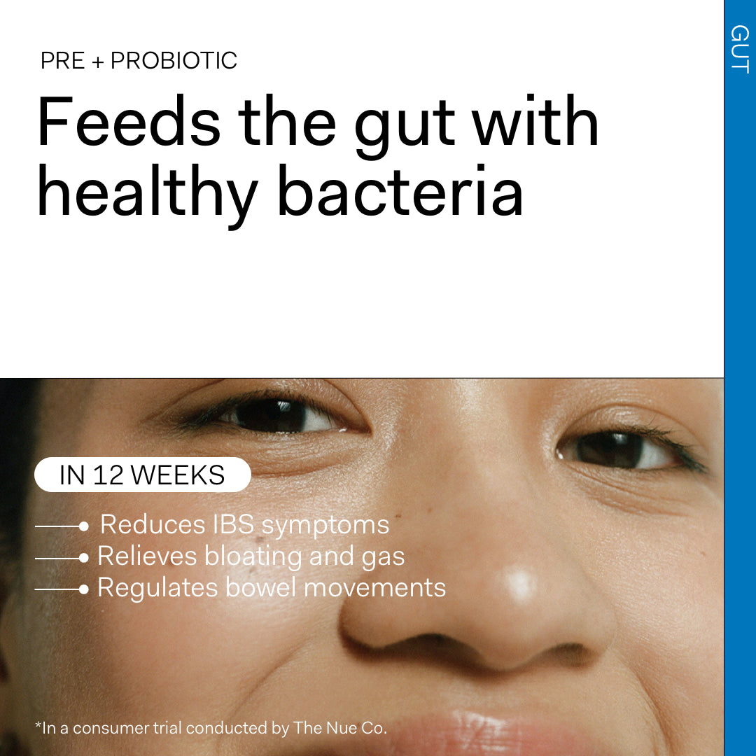 The Nue Co. Prebiotic + Probiotic Supplement