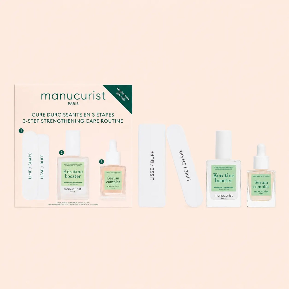 Manucurist 3-Step Strengthening Care Routine