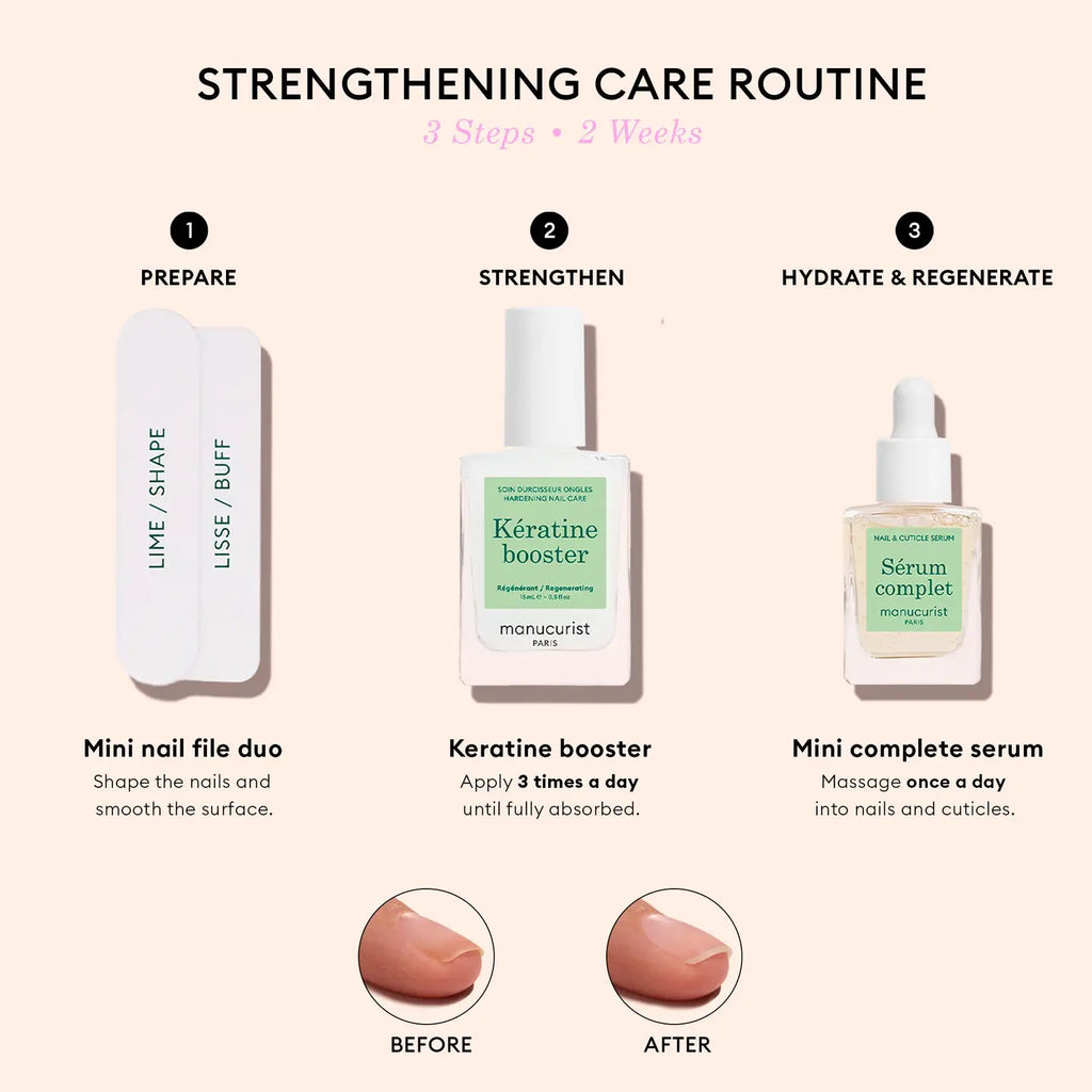 Manucurist 3-Step Strengthening Care Routine