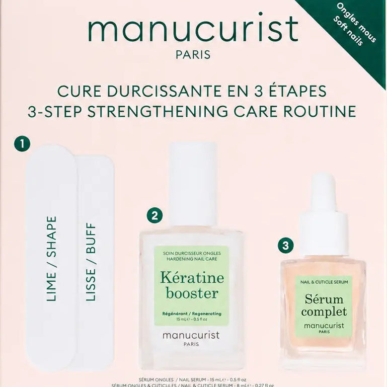 Manucurist 3-Step Strengthening Care Routine