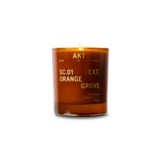 AKT The Lantern Candle - Orange Grove