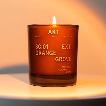 AKT The Lantern Candle - Orange Grove